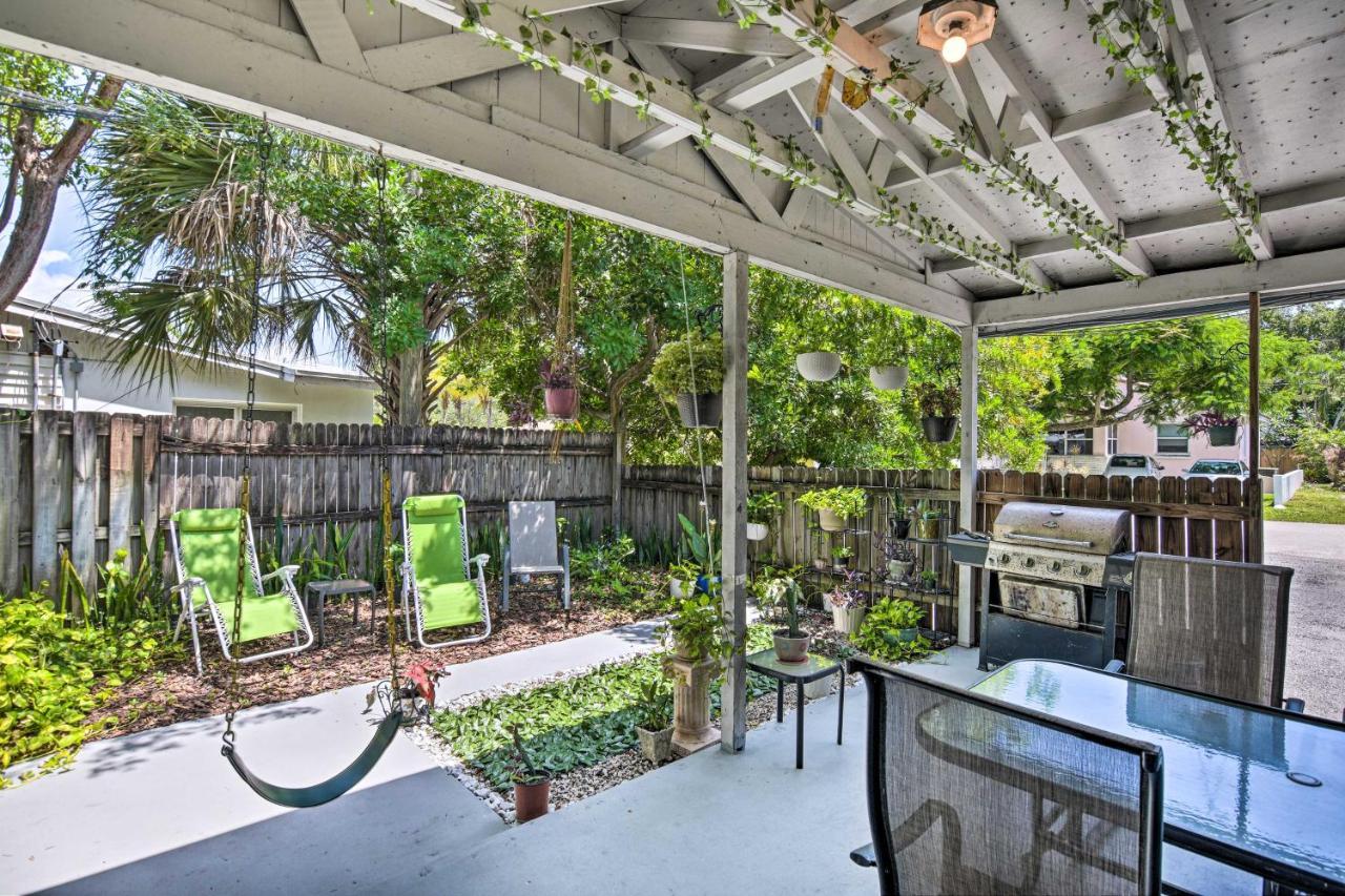 Shady And Eclectic Fort Lauderdale Dwelling With Yard! Luaran gambar